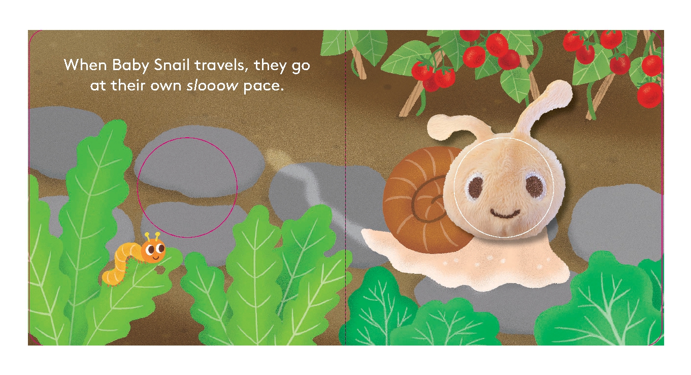 Baby Snail: Finger Puppet Book