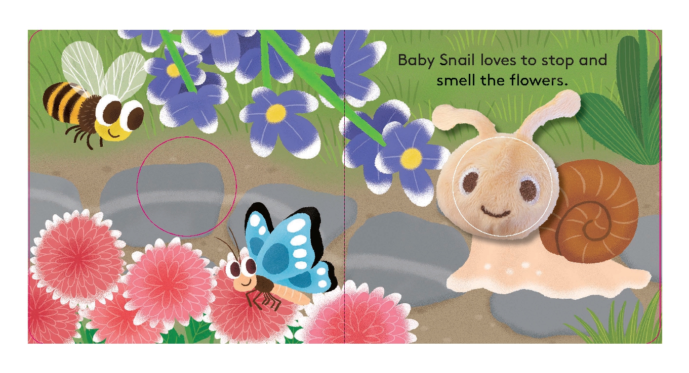Baby Snail: Finger Puppet Book