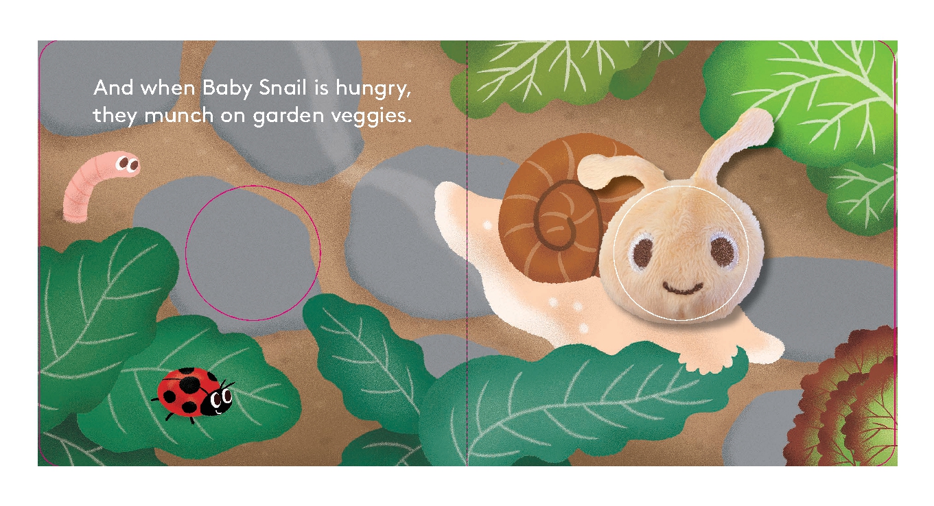 Baby Snail: Finger Puppet Book
