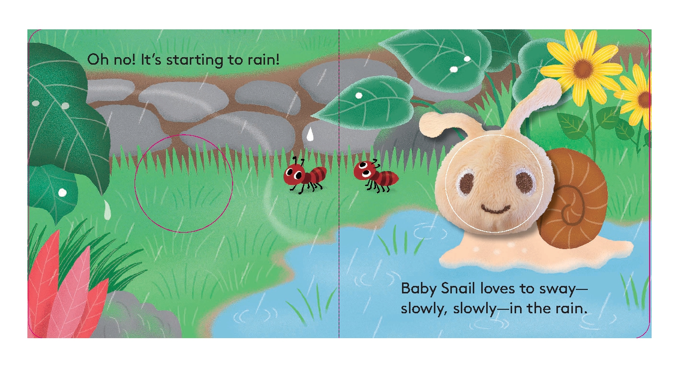 Baby Snail: Finger Puppet Book