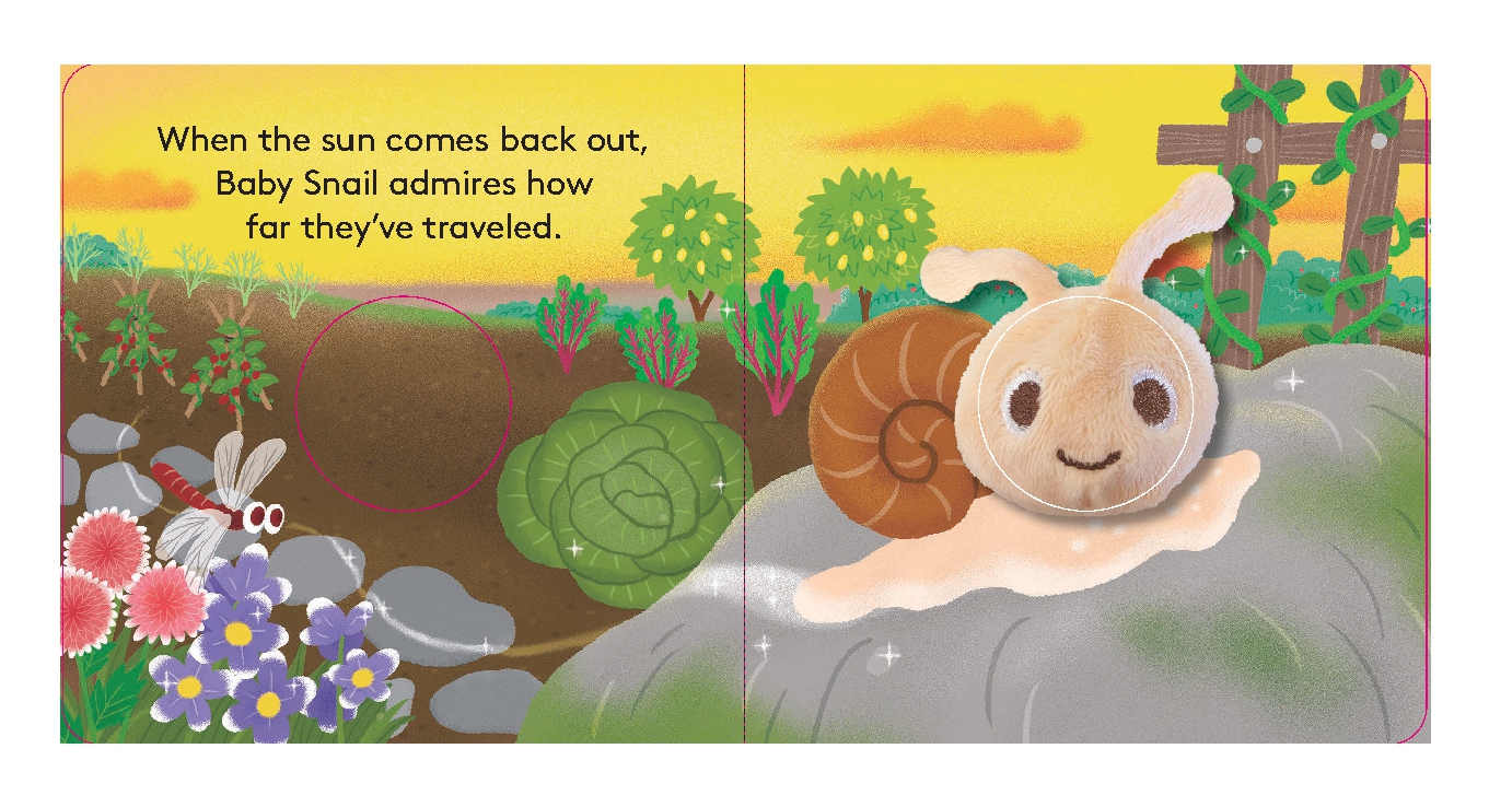 Baby Snail: Finger Puppet Book