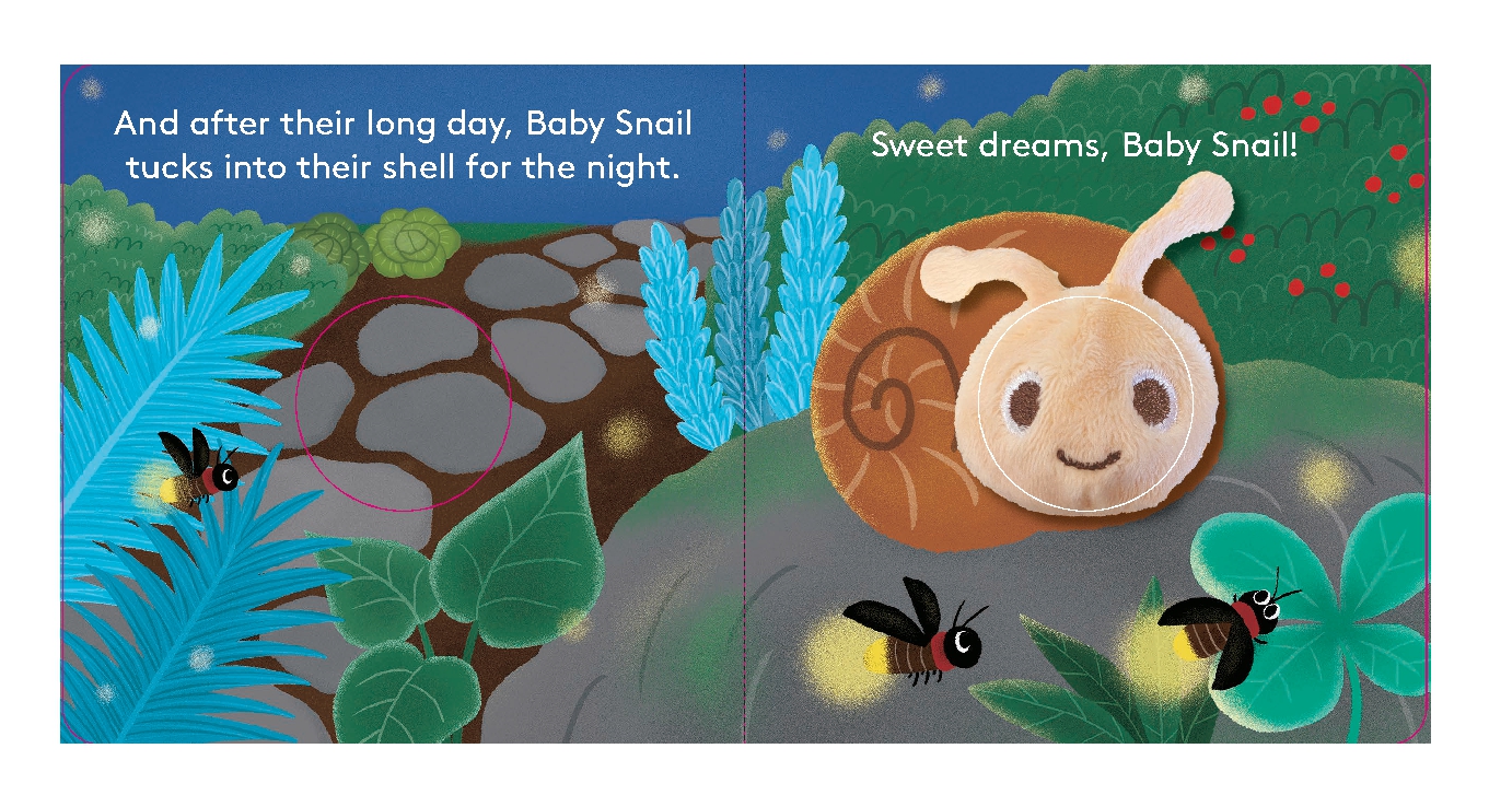 Baby Snail: Finger Puppet Book