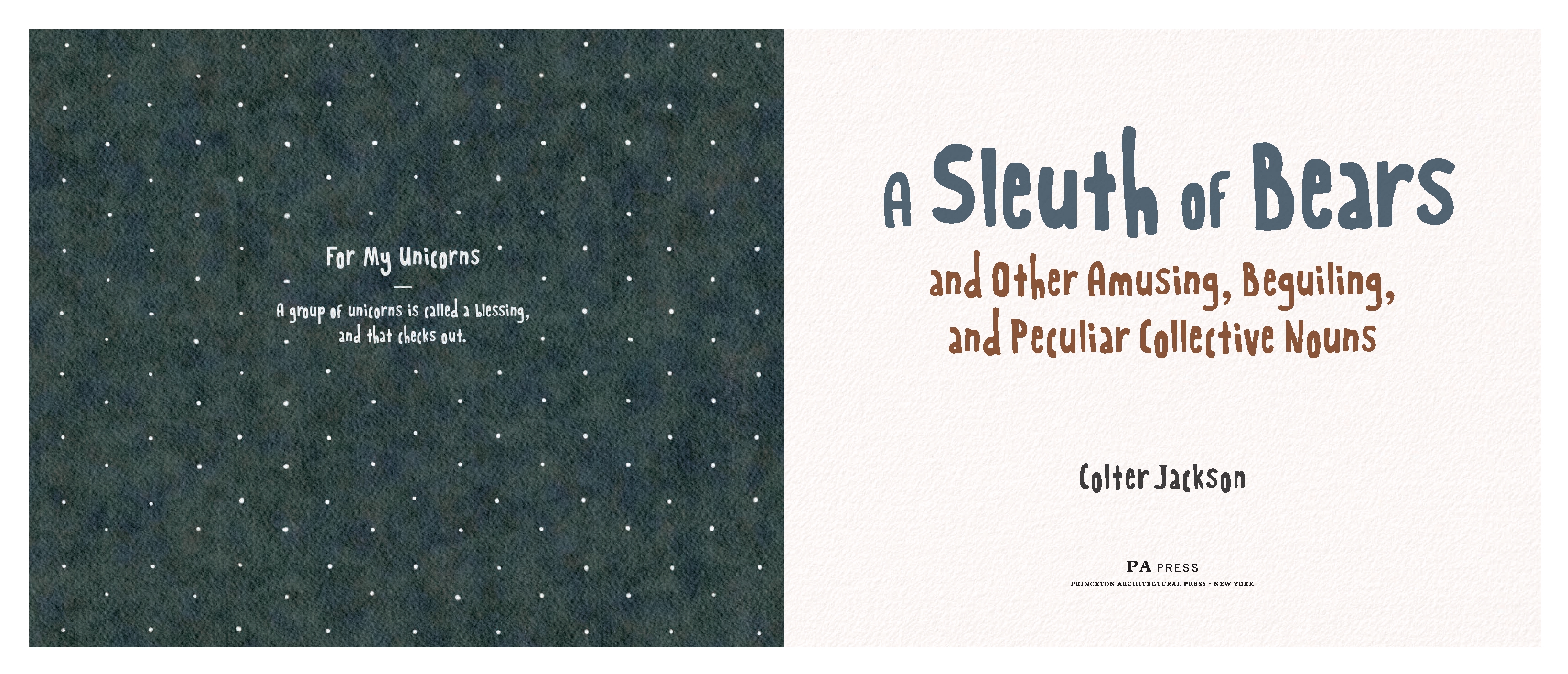 A Sleuth of Bears and Other Amusing, Beguiling, and Peculiar Collective Nouns