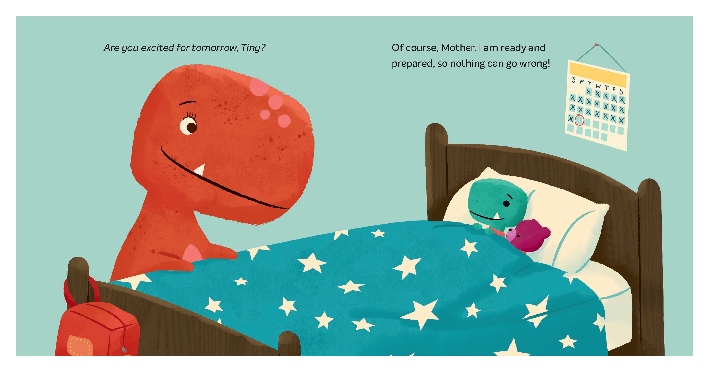 Tiny T. Rex and the First-Day Oopsies