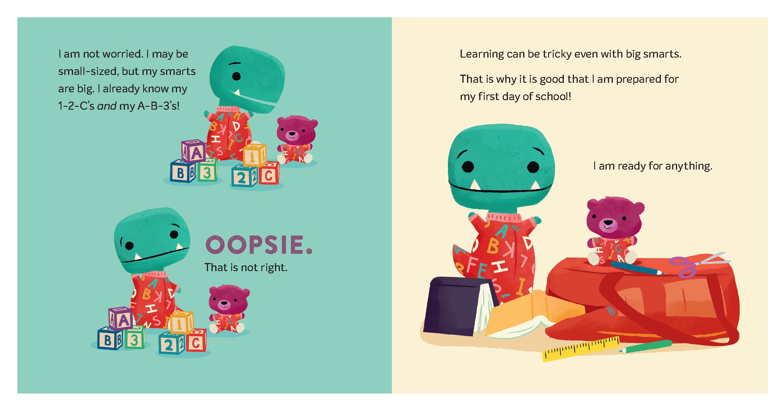 Tiny T. Rex and the First-Day Oopsies