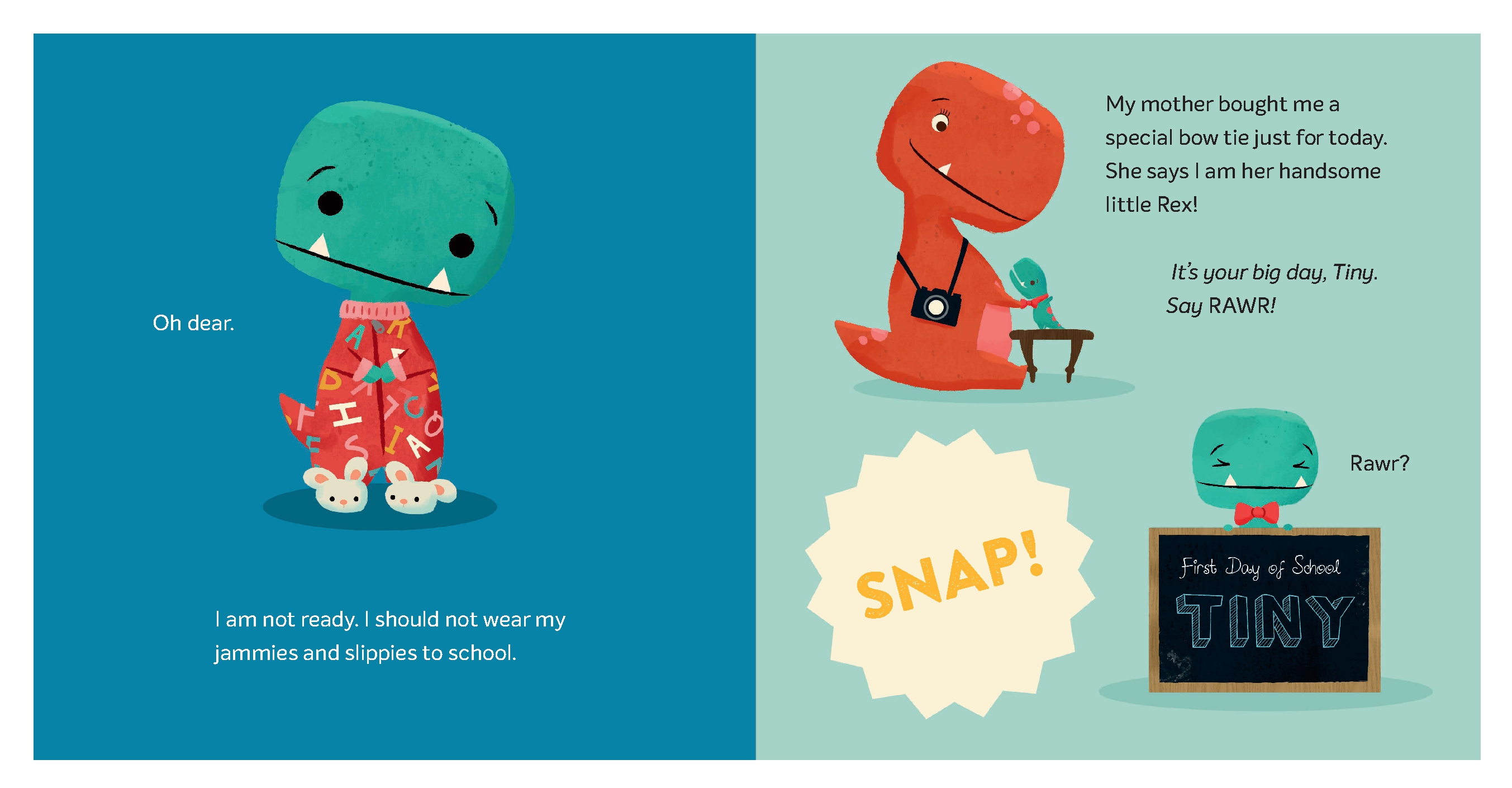 Tiny T. Rex and the First-Day Oopsies