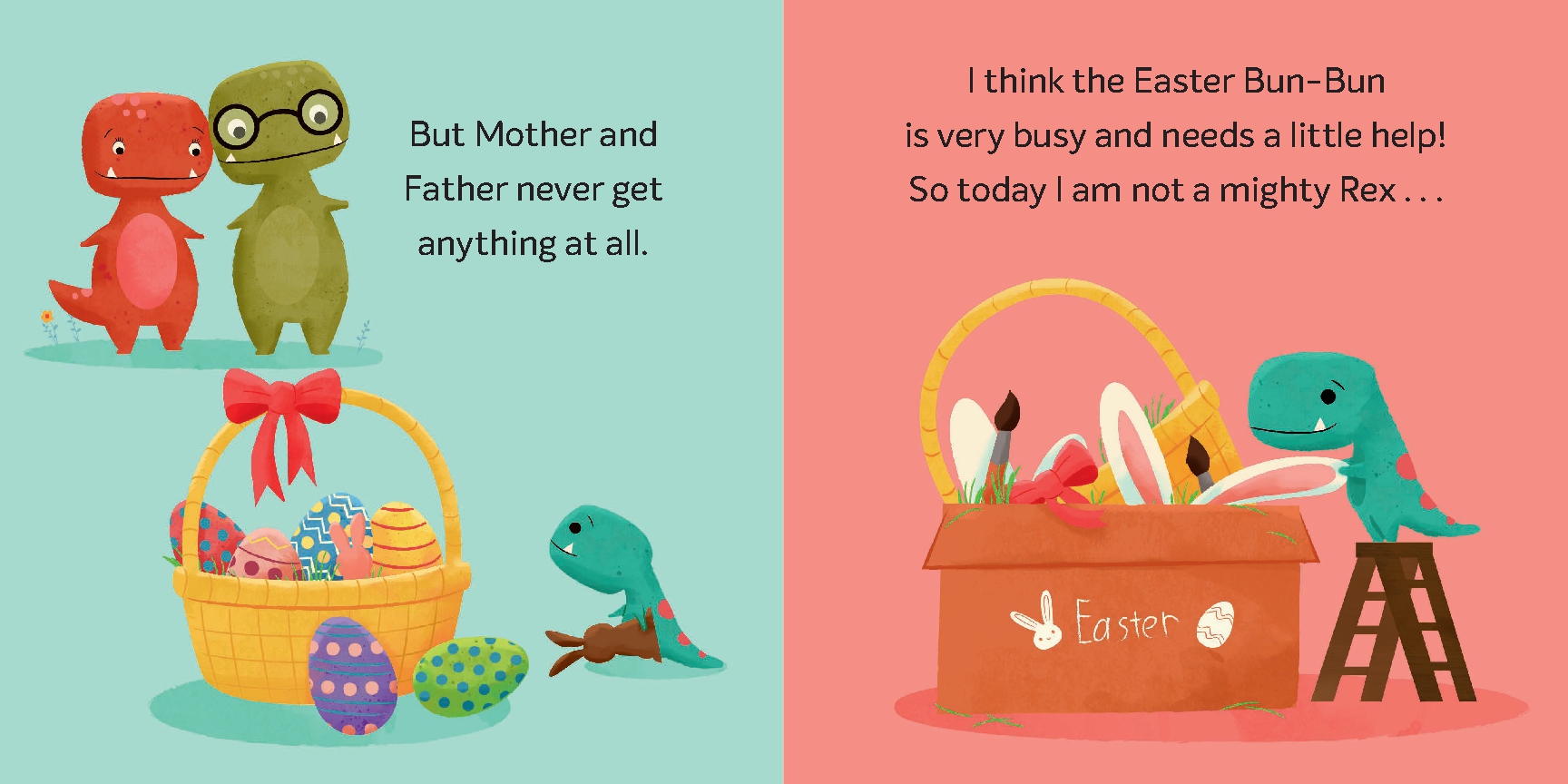 Tiny T. Rex and the Itty-Bitty Bun-Bun