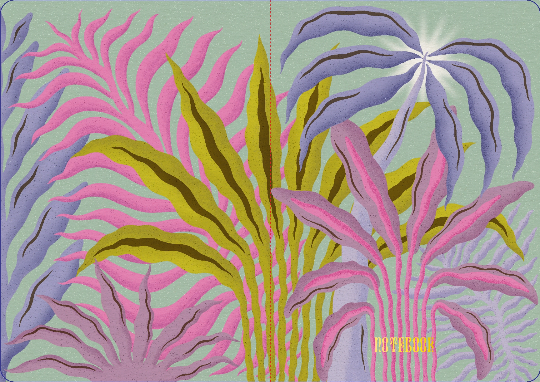 Botanical Fantasy Notebook Collection