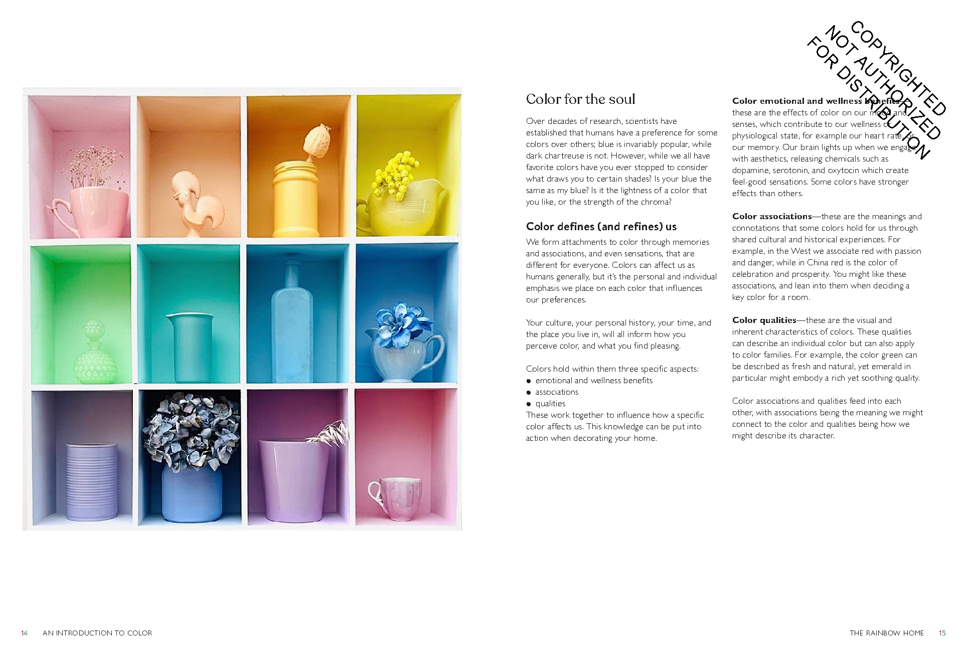 The Rainbow Home: Over 200 Ideas and Tips for Adding Color to Your Home