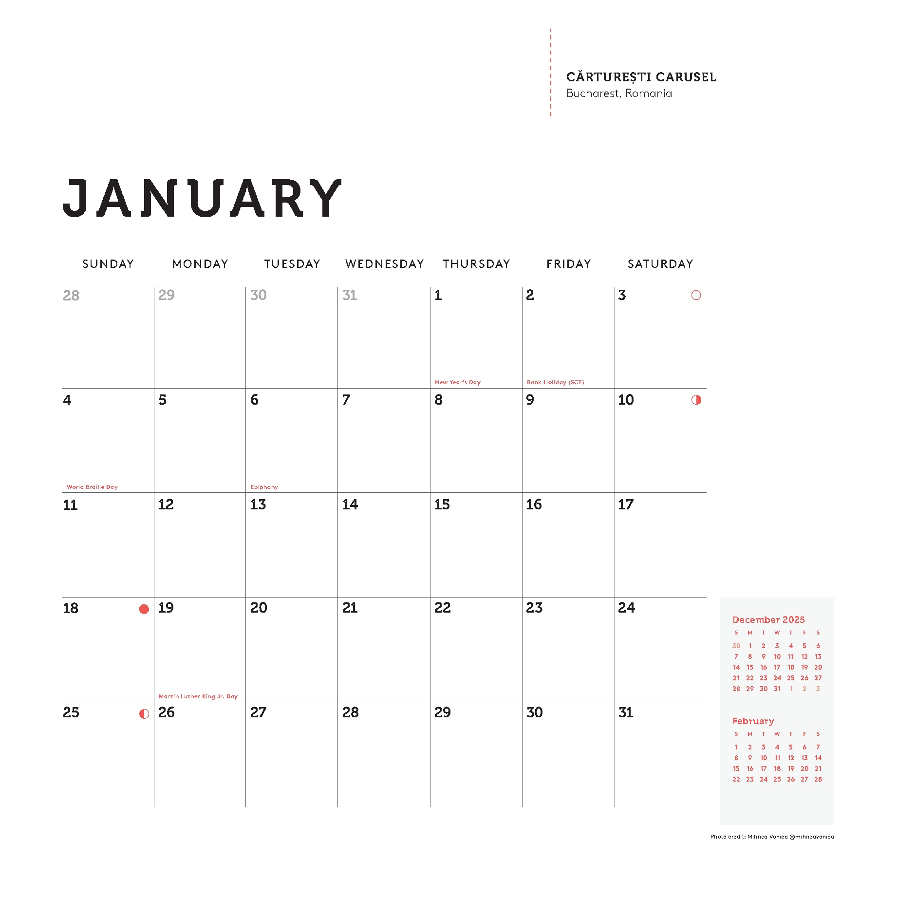 This Is My Bookstore 2026 Wall Calendar