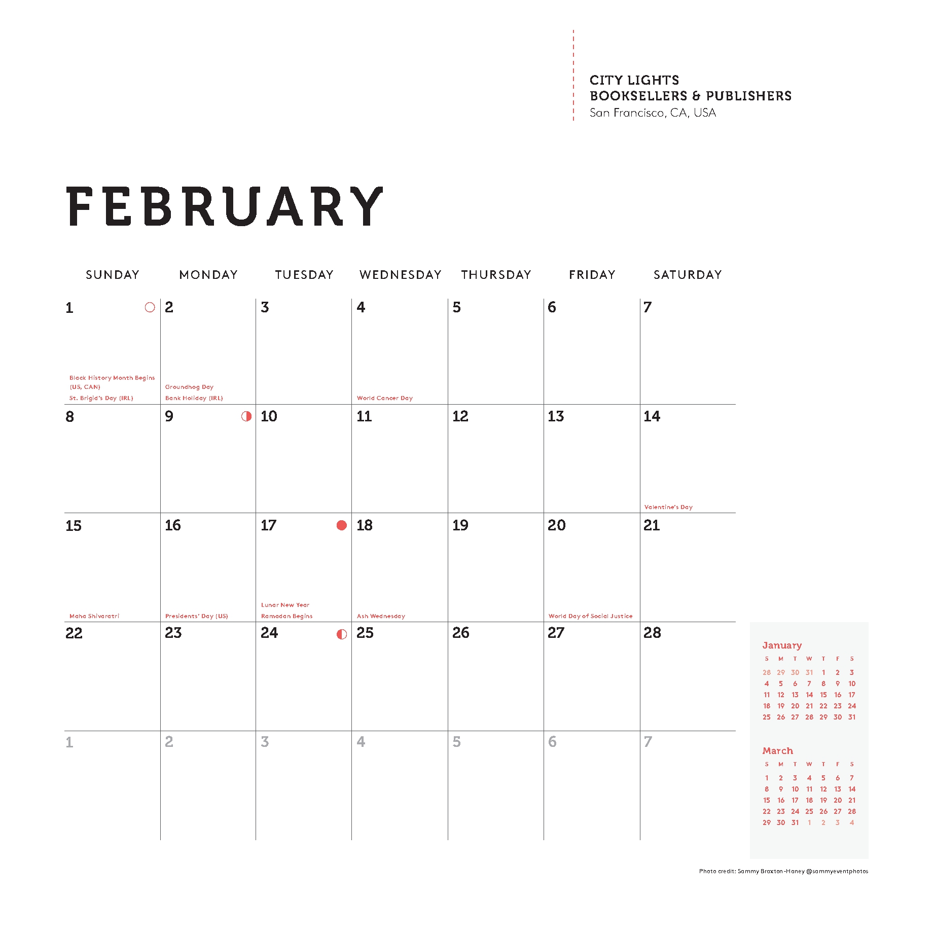 This Is My Bookstore 2026 Wall Calendar
