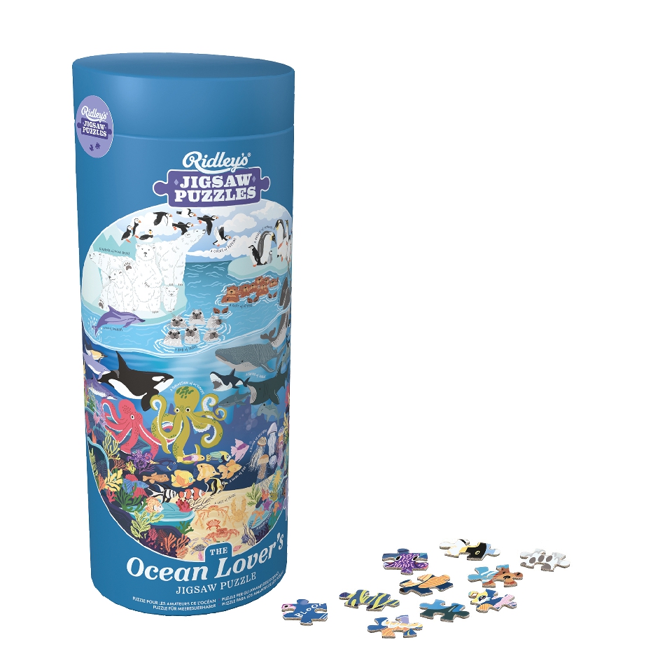Ocean Lover's 1000-Piece Jigsaw Puzzle