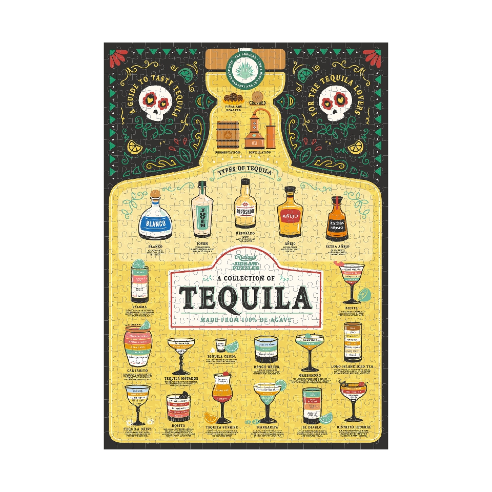 Tequila Lover's 500-piece Jigsaw Puzzle