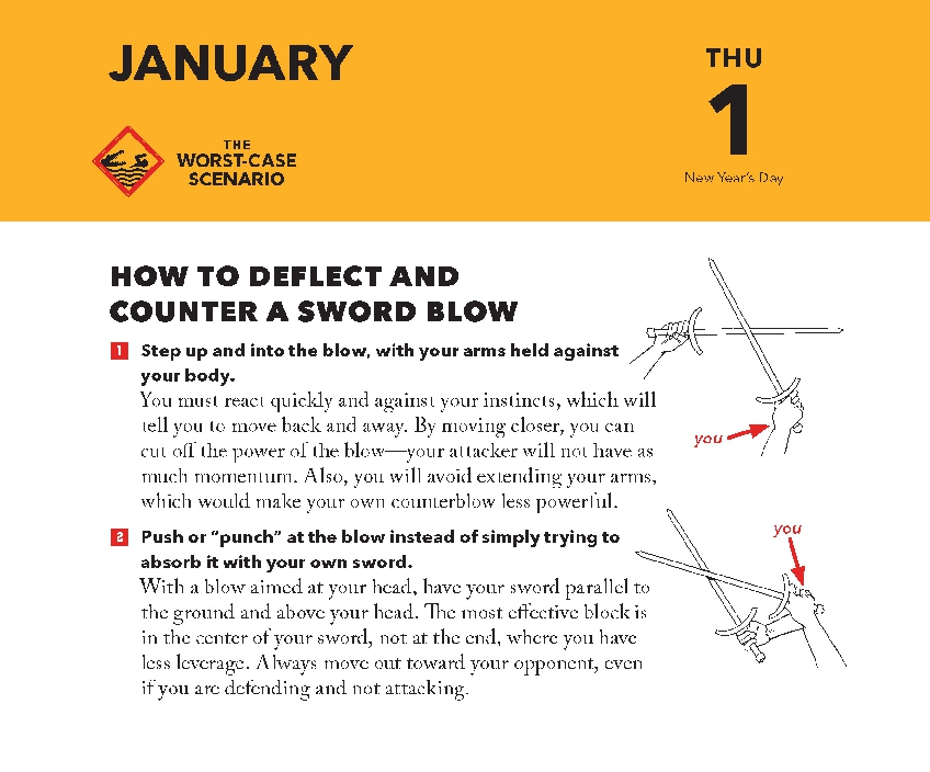 Worst-Case Scenario 2026 Daily Calendar