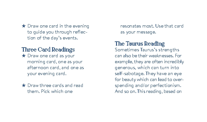 Cosmo Cards: Taurus