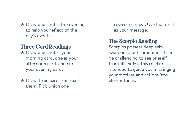 Cosmo Cards: Scorpio