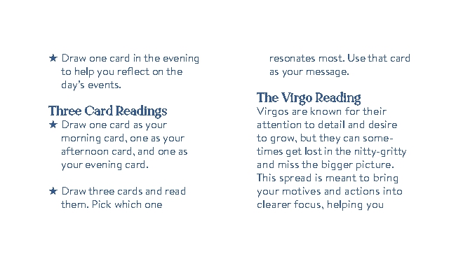 Cosmo Cards: Virgo
