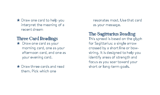Cosmo Cards: Sagittarius