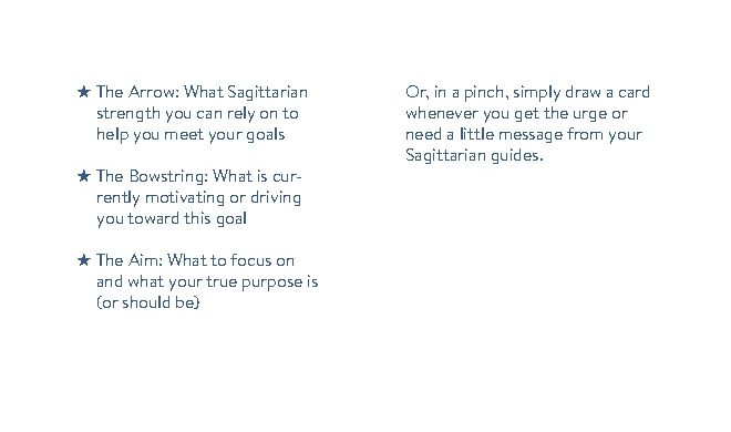 Cosmo Cards: Sagittarius