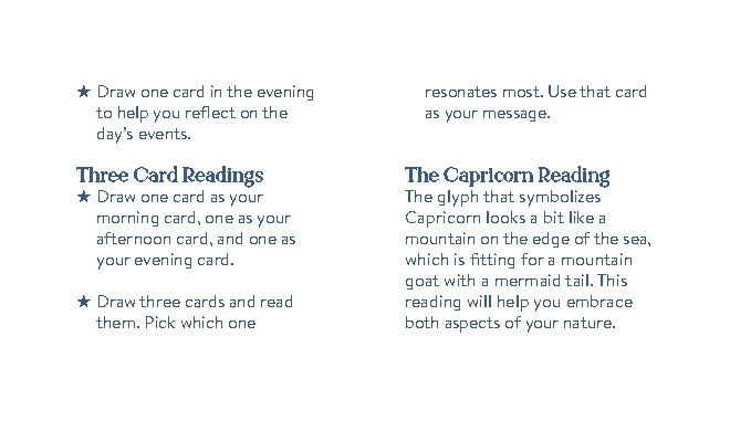 Cosmo Cards: Capricorn