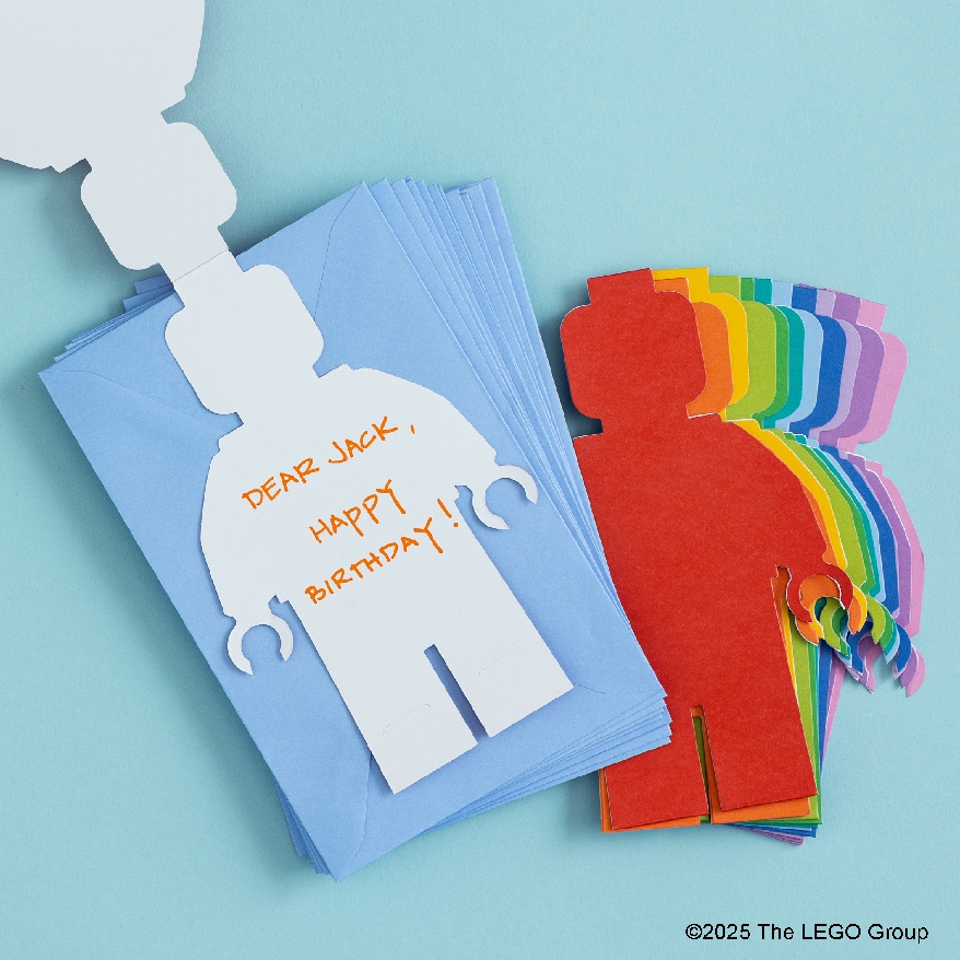 LEGO Minifigure Notecards