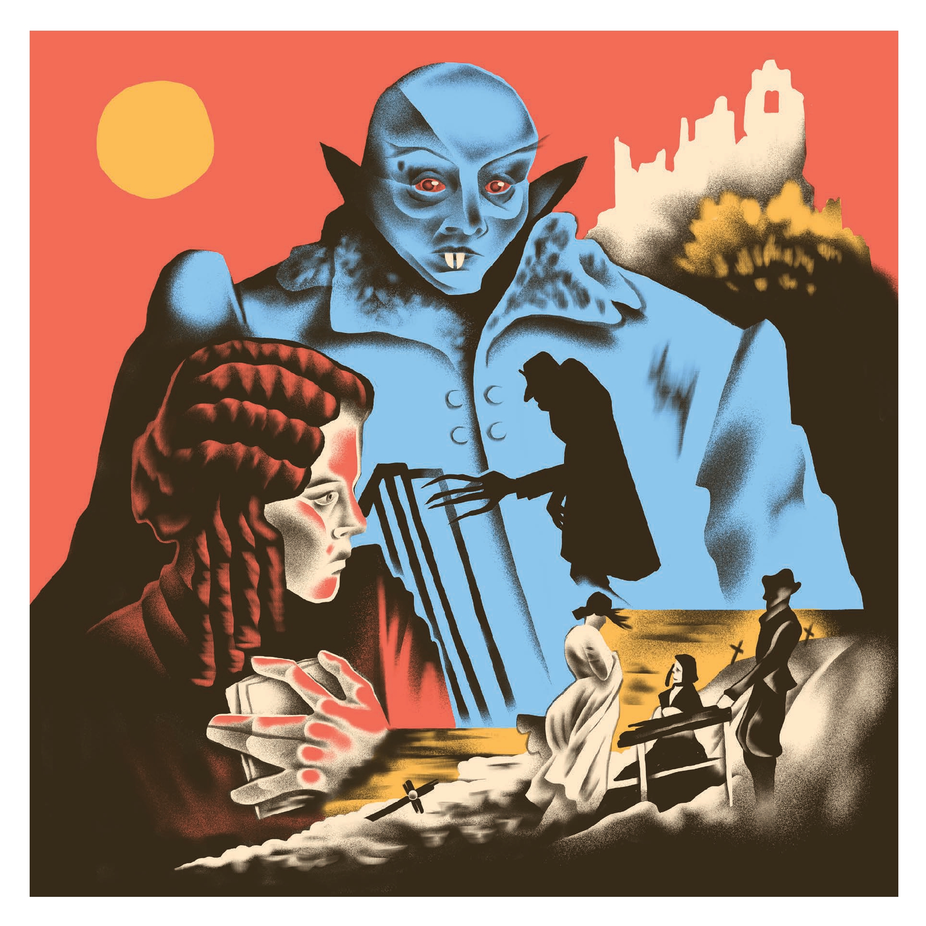Classic Horror Movies 2026 Wall Calendar