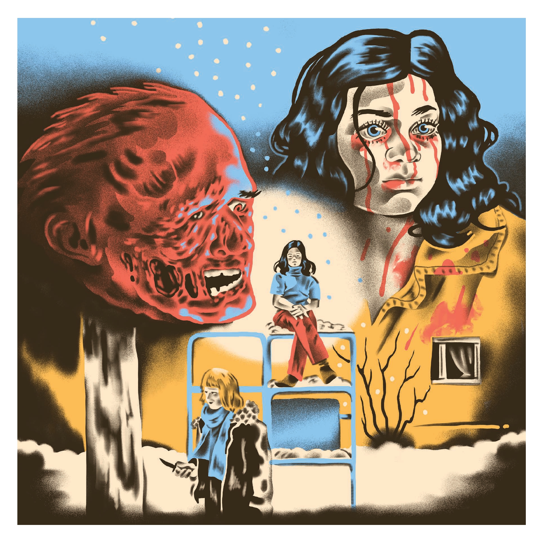 Classic Horror Movies 2026 Wall Calendar