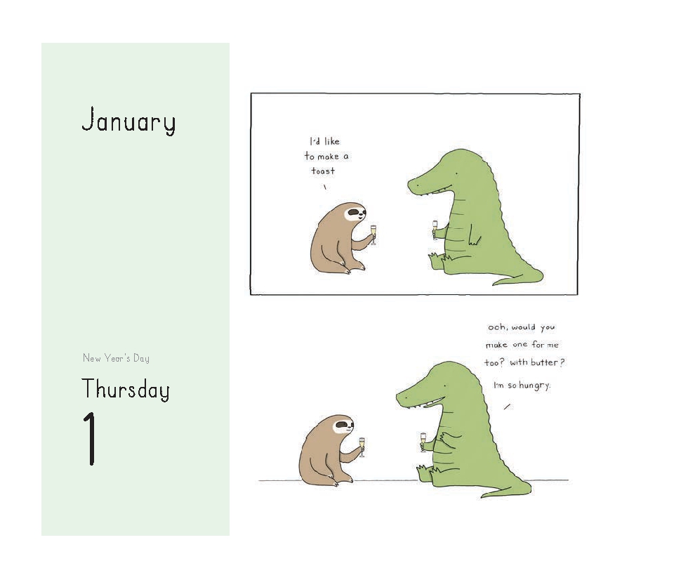 Little World of Liz Climo 2026 Daily Calendar