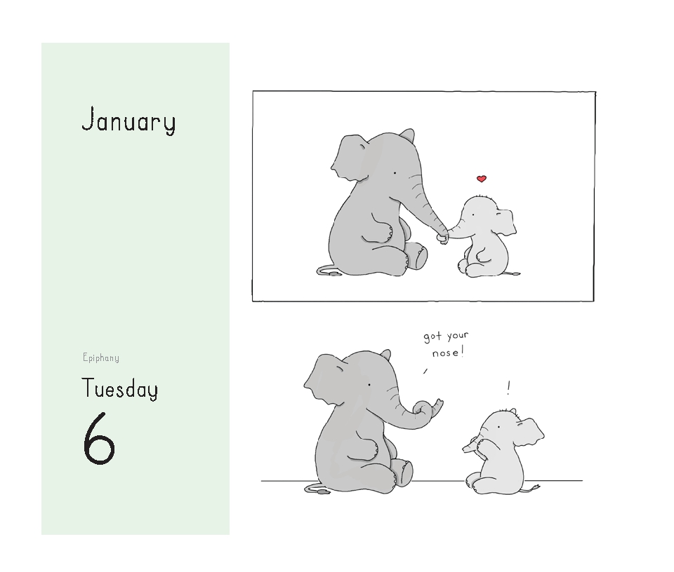Little World of Liz Climo 2026 Daily Calendar