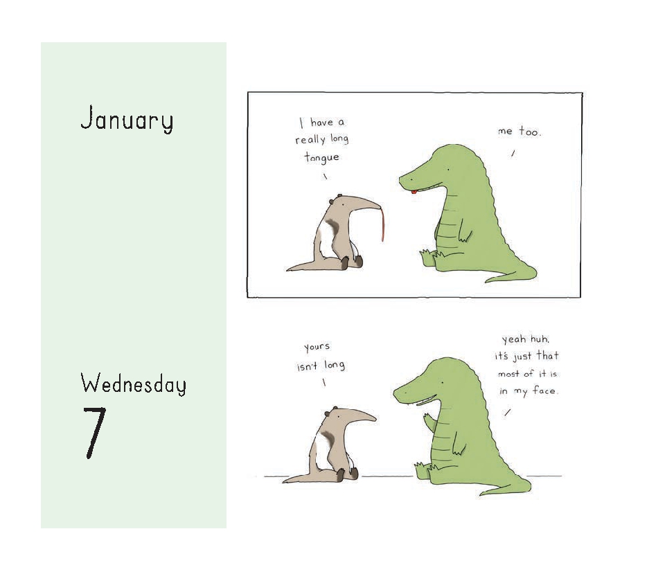 Little World of Liz Climo 2026 Daily Calendar
