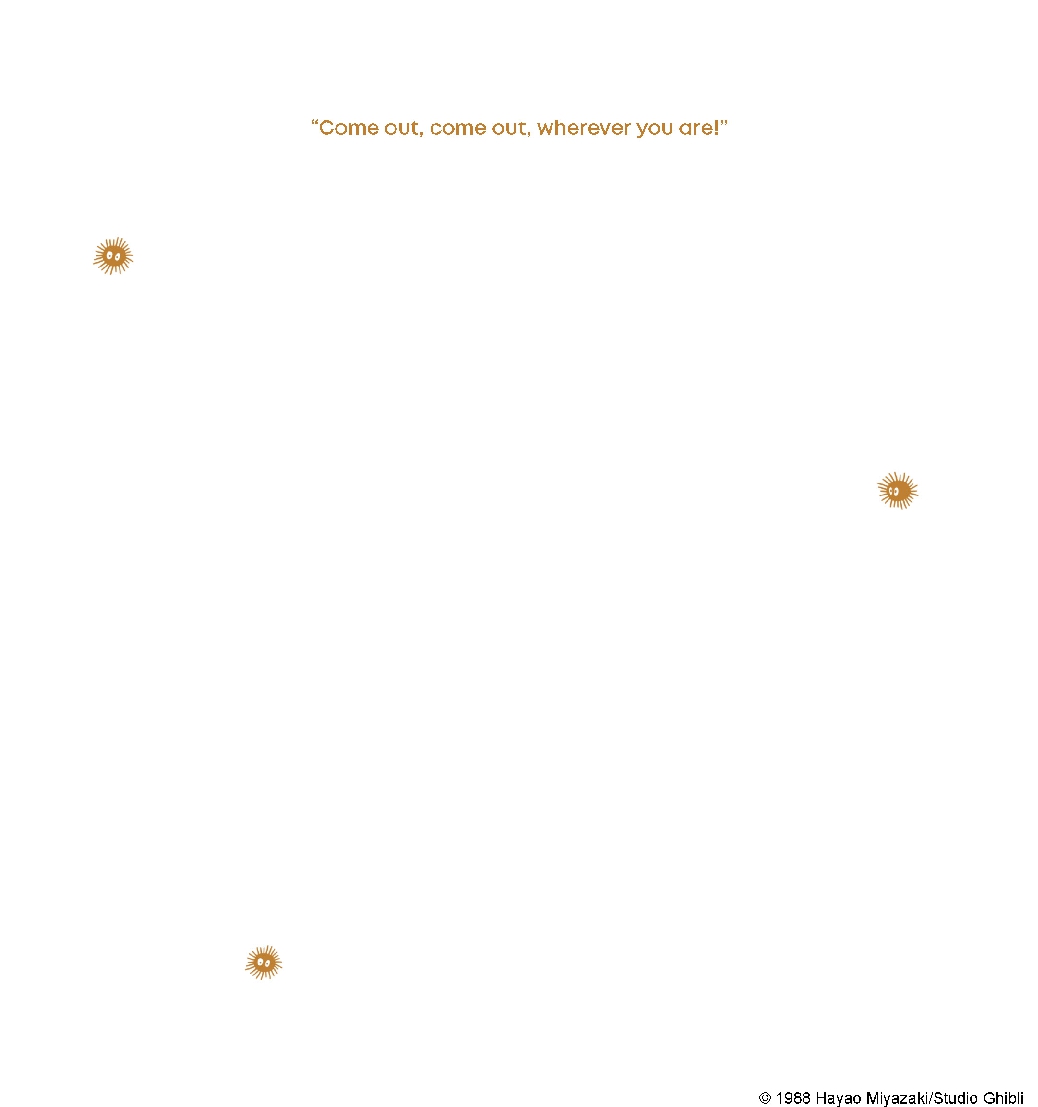 Studio Ghibli My Neighbor Totoro Notecards