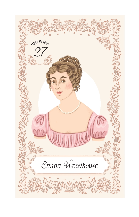 Jane Austen's Dowries & Dalliances: A Literary Card Game