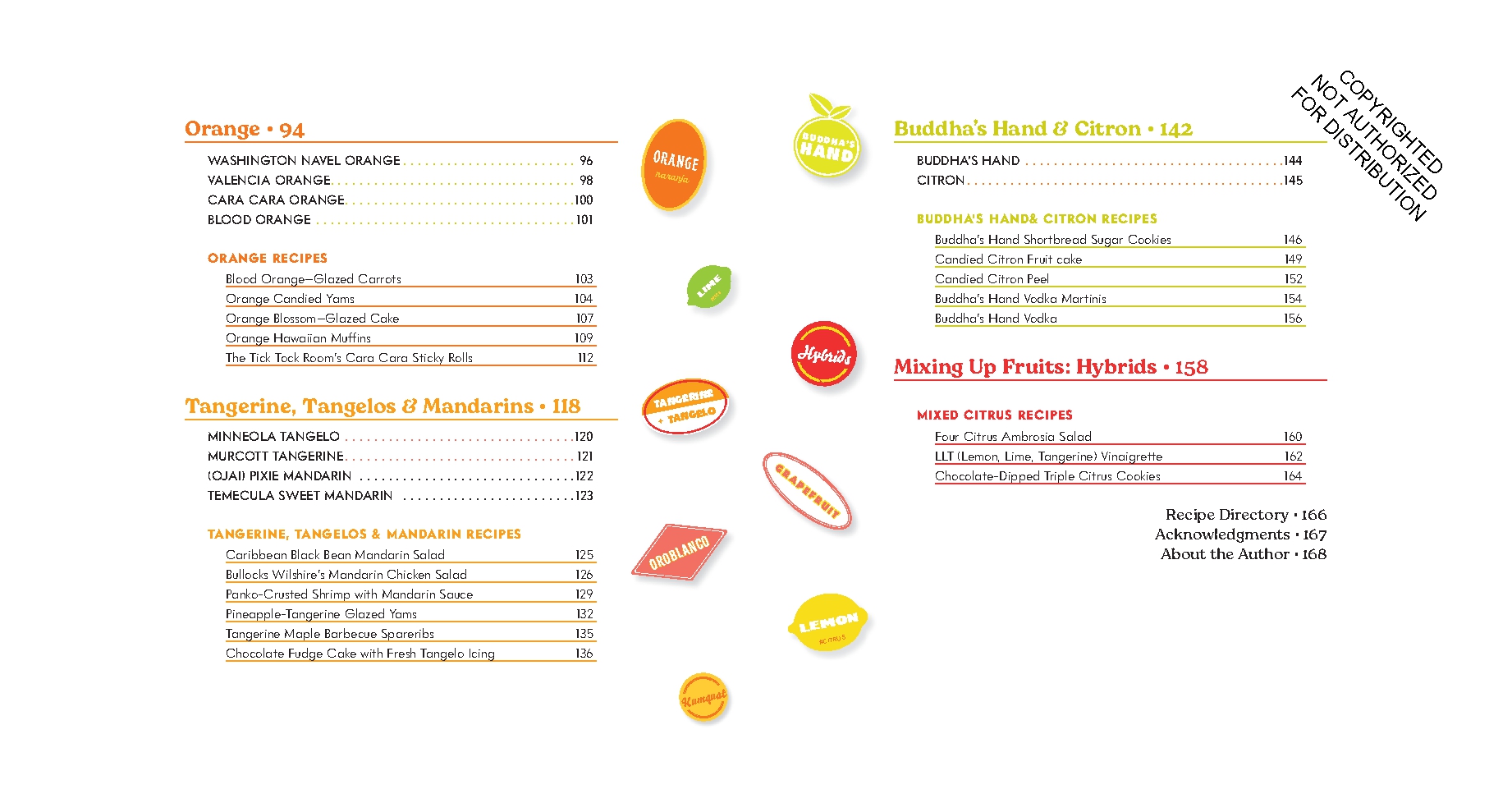 Citrus, Illustrated