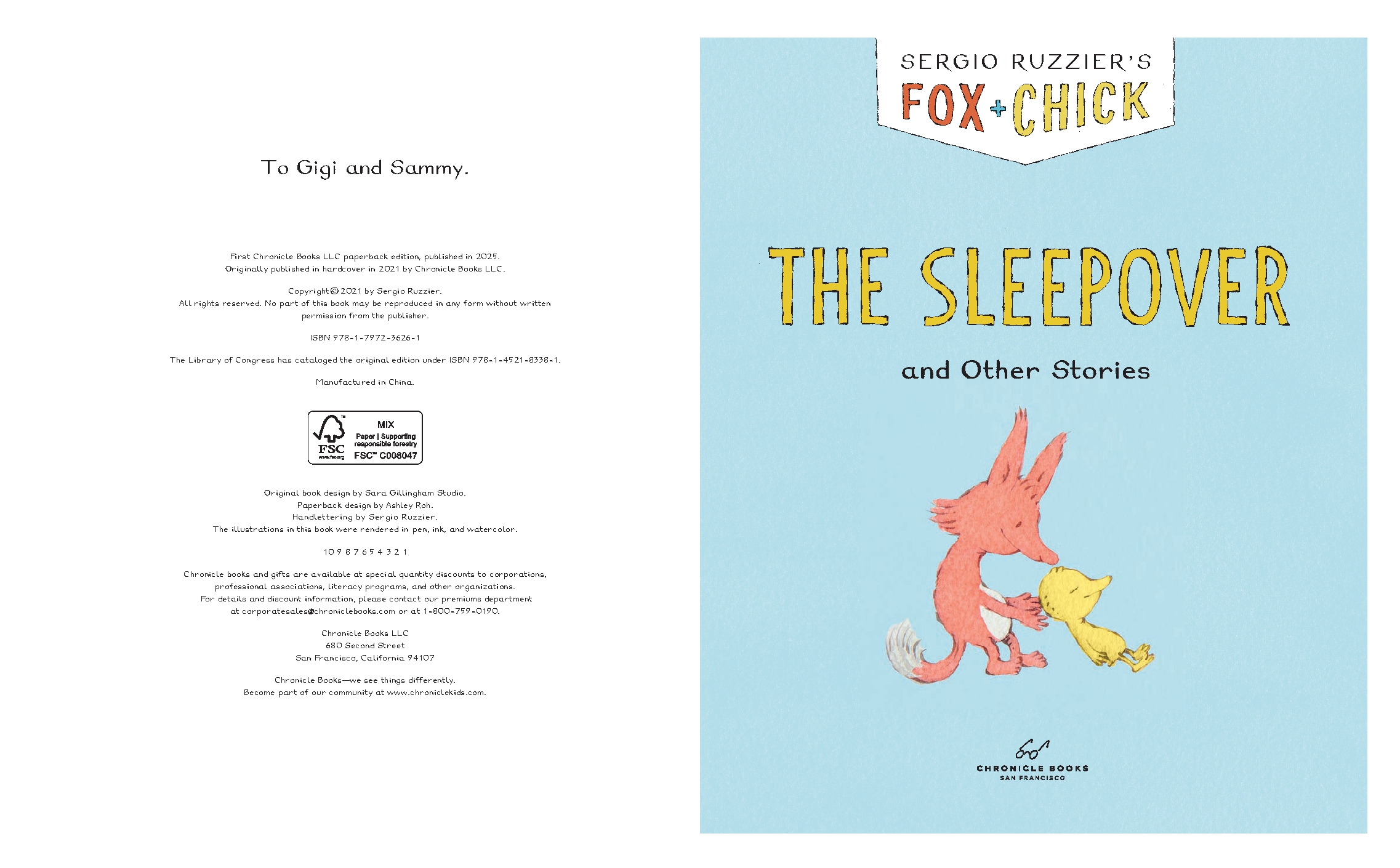 Fox & Chick: The Sleepover