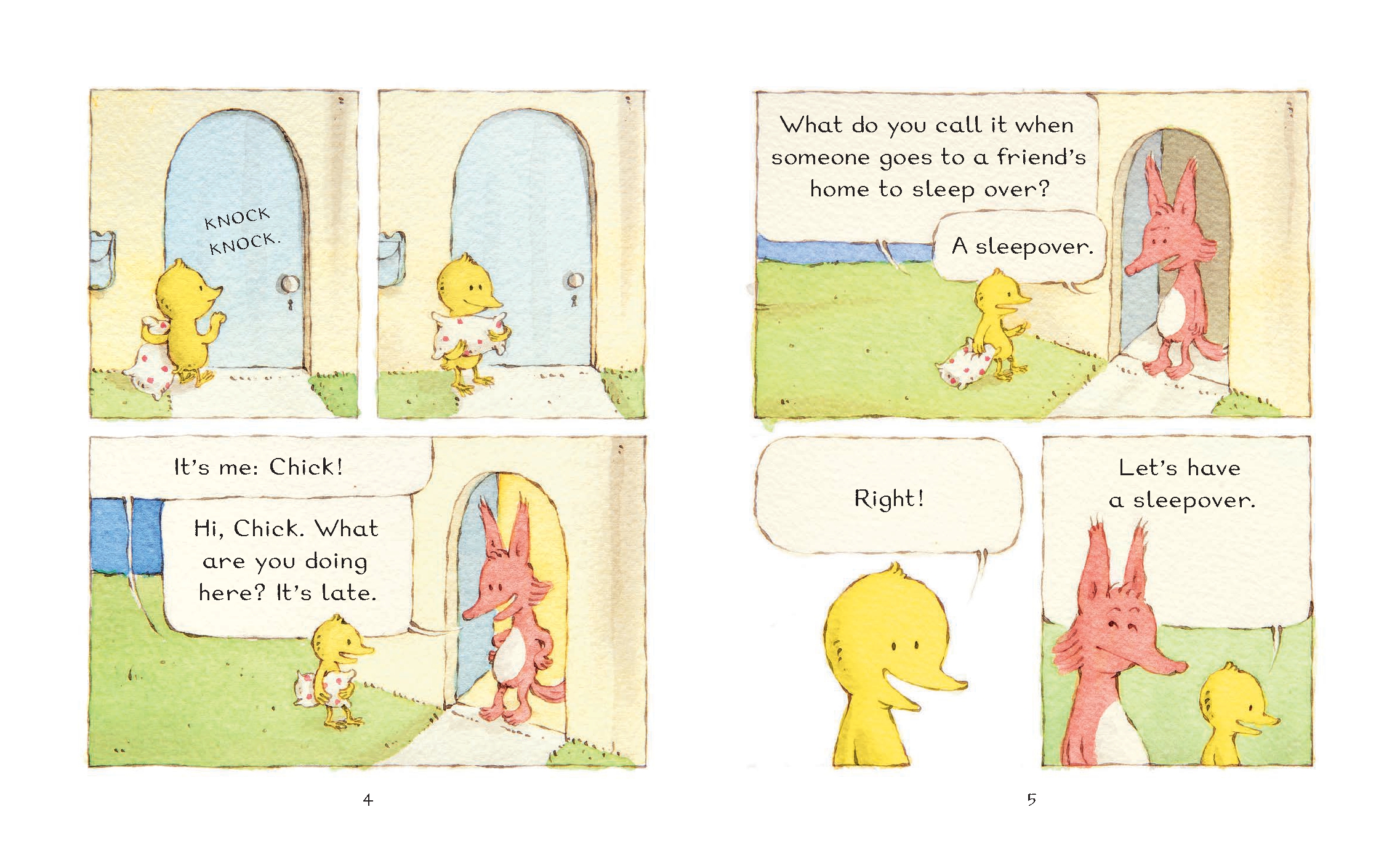 Fox & Chick: The Sleepover