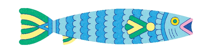 Sardines Fishy Sticky Notes