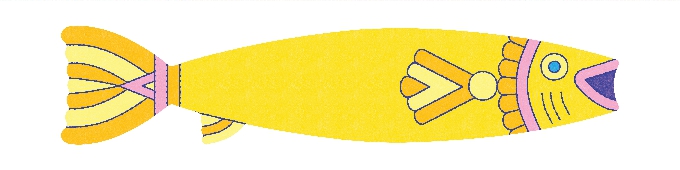 Sardines Fishy Sticky Notes