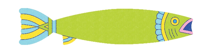 Sardines Fishy Sticky Notes