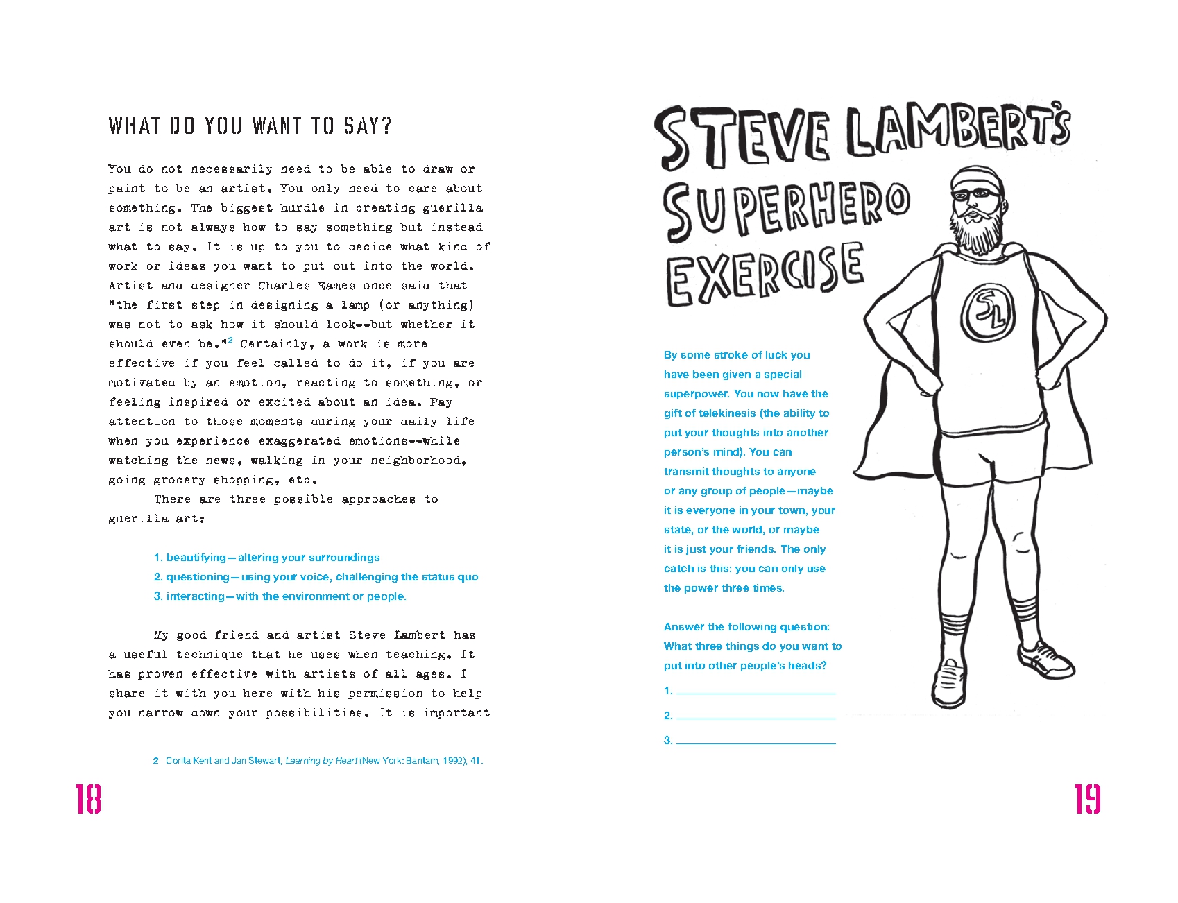 The Guerilla Art Guide