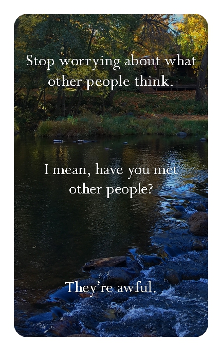 Disappointing Affirmations Deck
