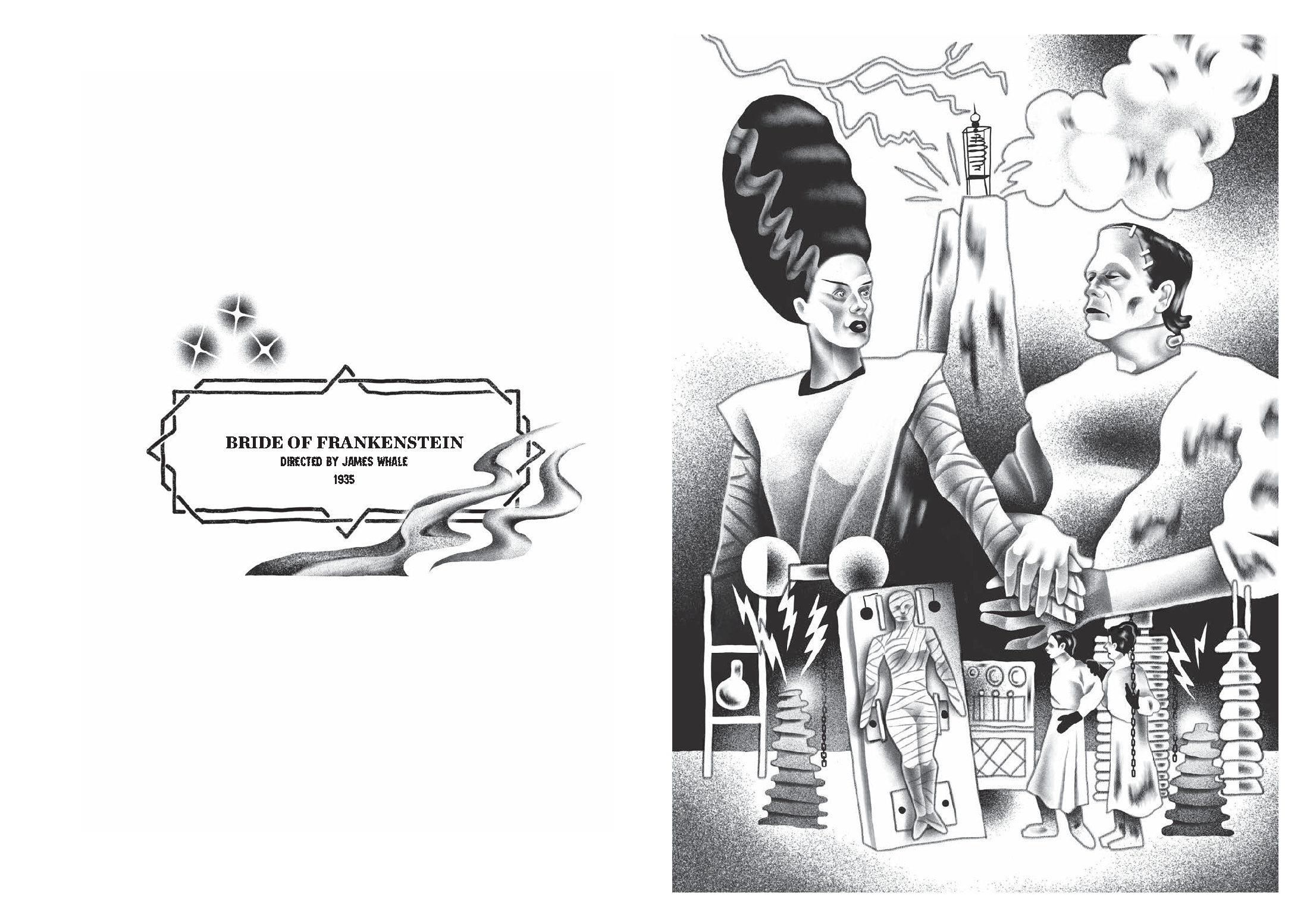 Classic Horror Movies Coloring Book