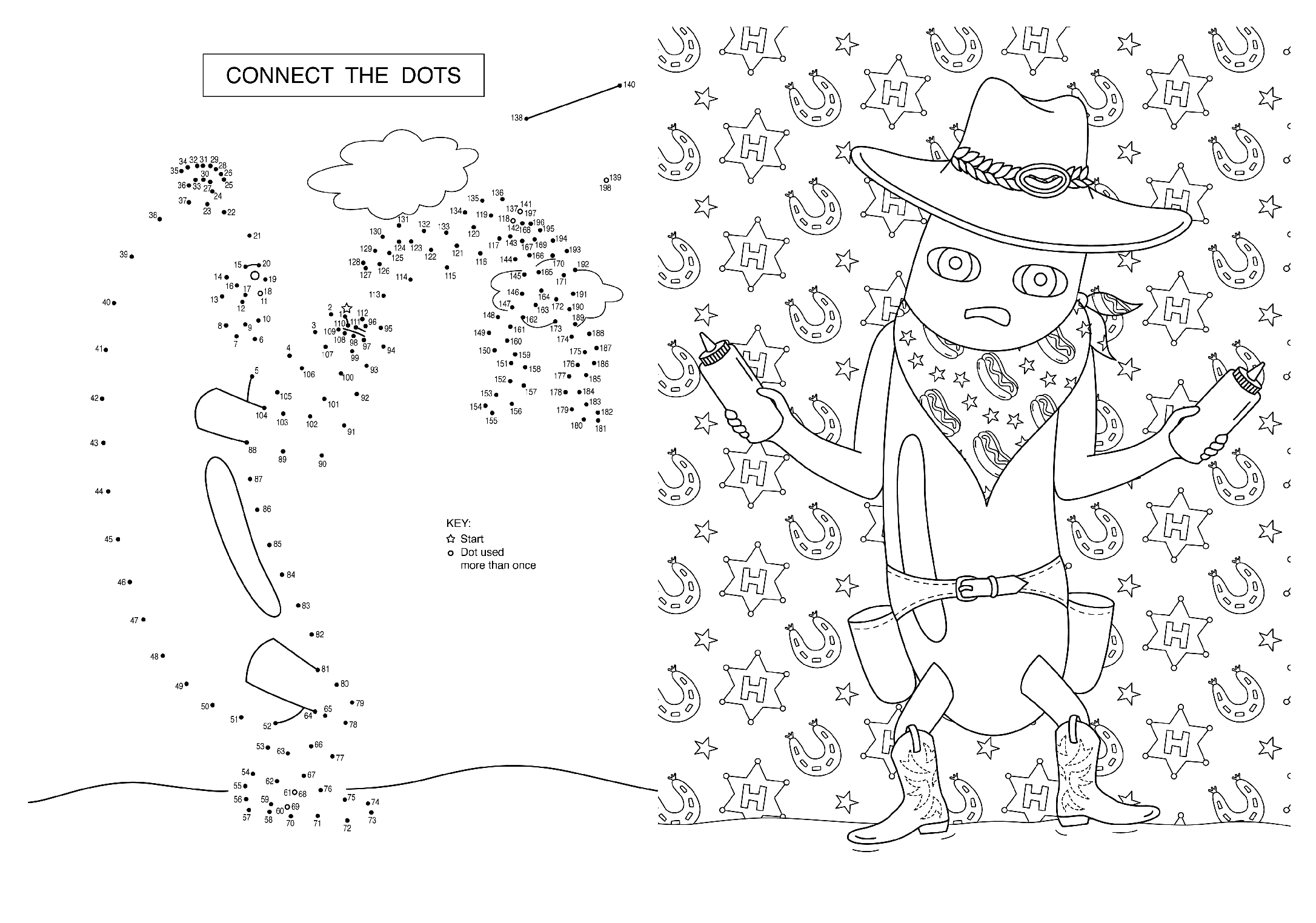 The Hot Dog Coloring and Activity Book