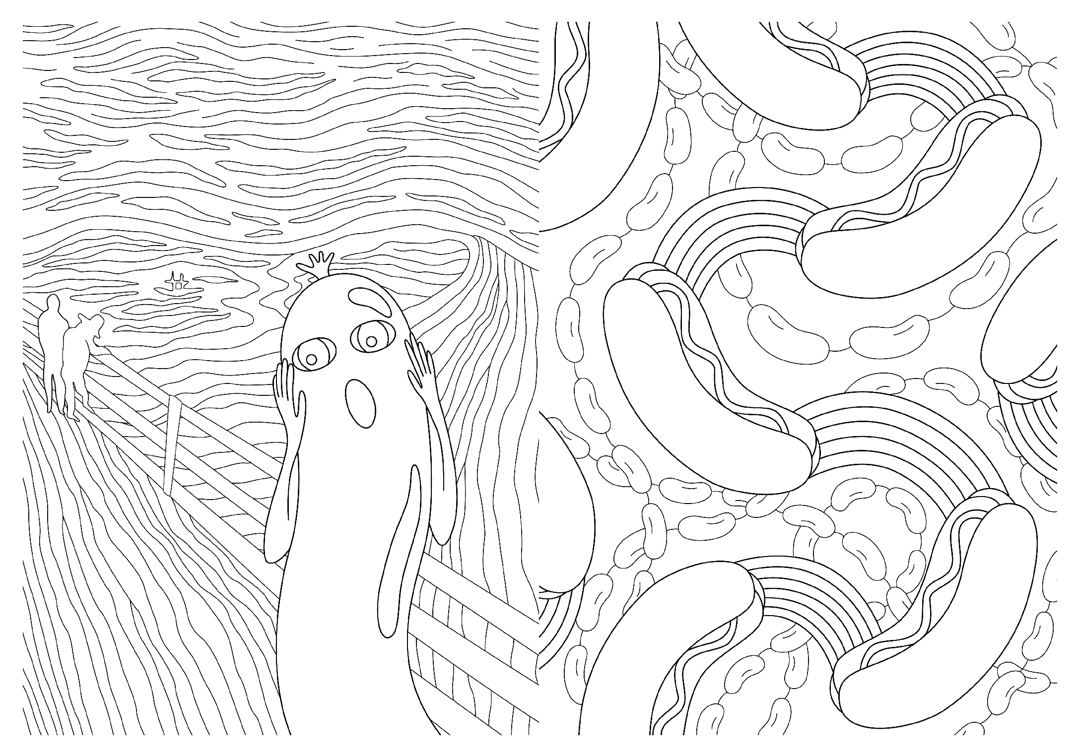 The Hot Dog Coloring and Activity Book