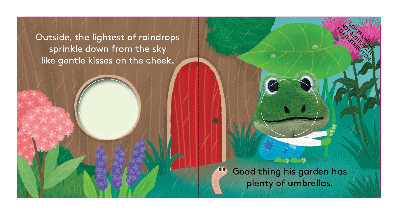 Little Cottage Frog: Finger Puppet Book