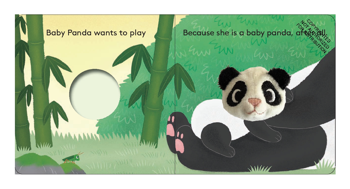 Baby Panda: Finger Puppet Book