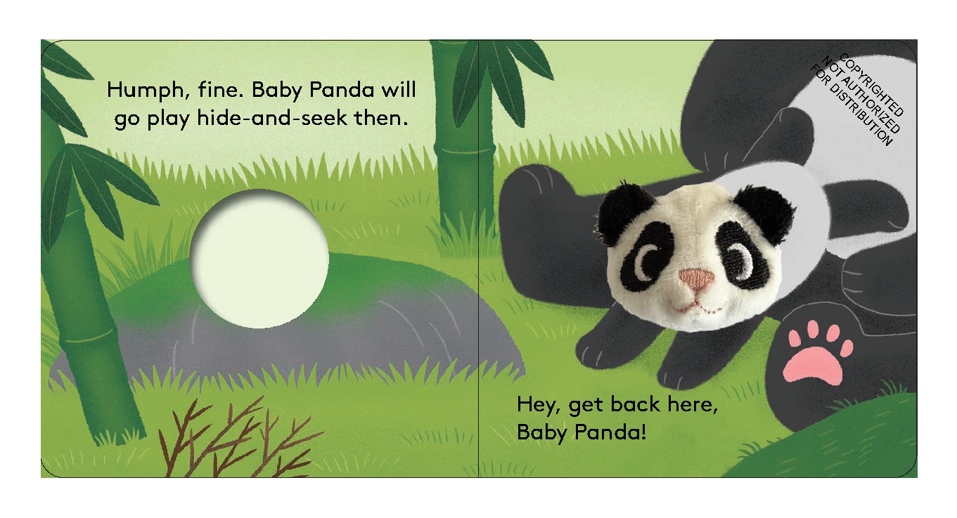 Baby Panda: Finger Puppet Book