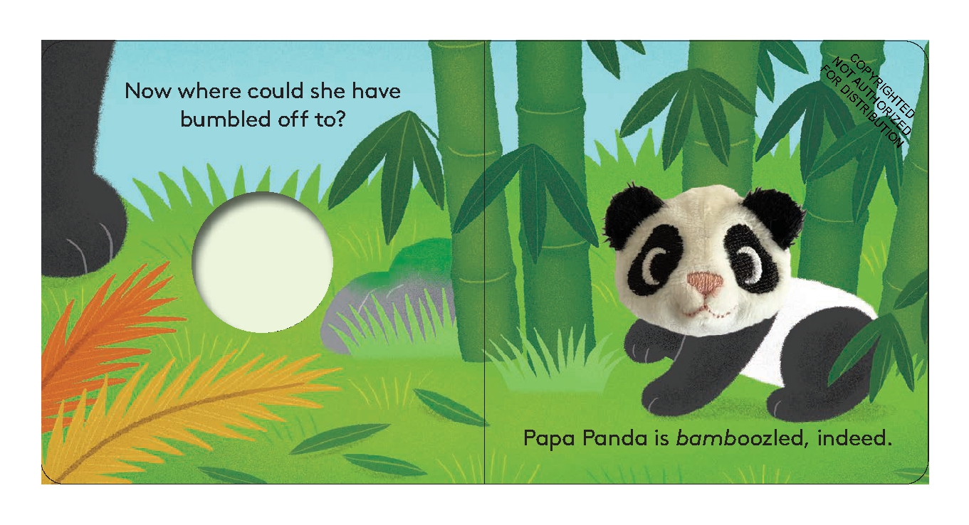 Baby Panda: Finger Puppet Book