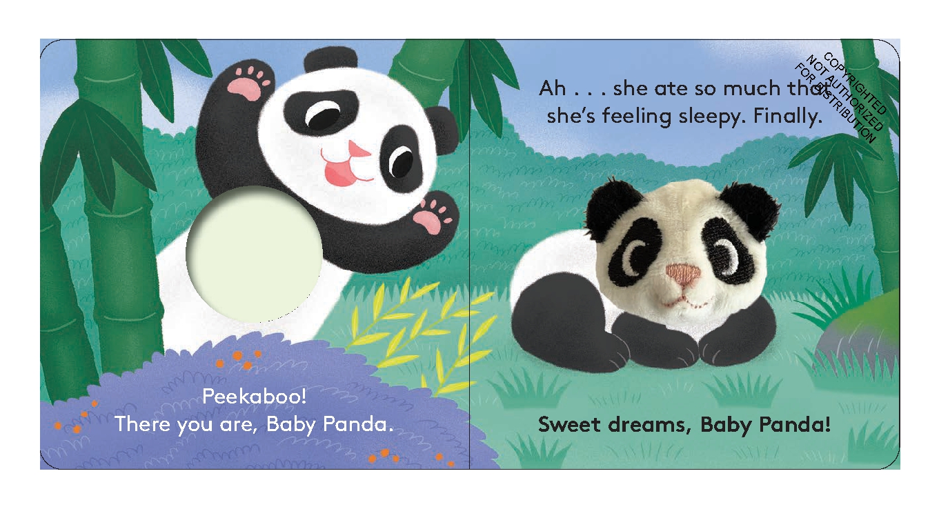 Baby Panda: Finger Puppet Book