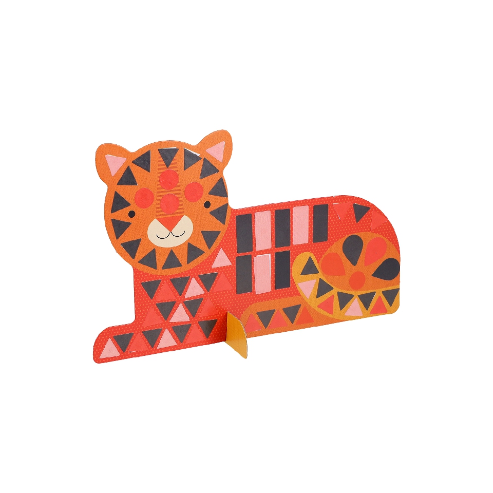 Mosaic Sticker Activity: Animal Friends