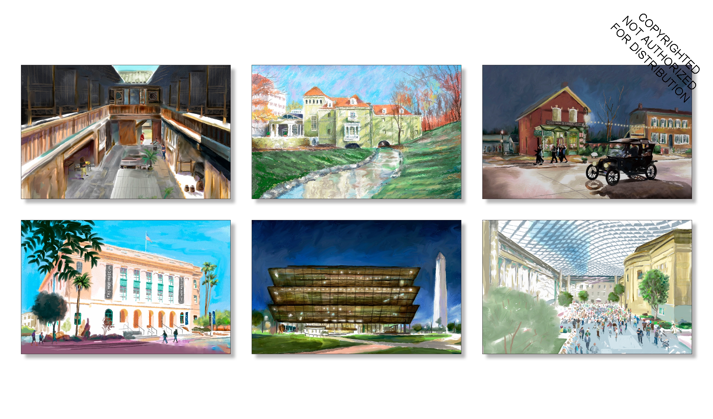 The Most Fascinating Museums Postcards